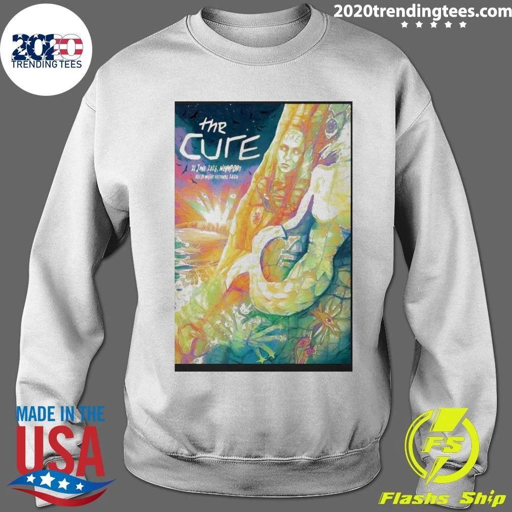 The Cure June 21 2026 Newport Isle Of Wight Festival 2026 Poster T-Shirt