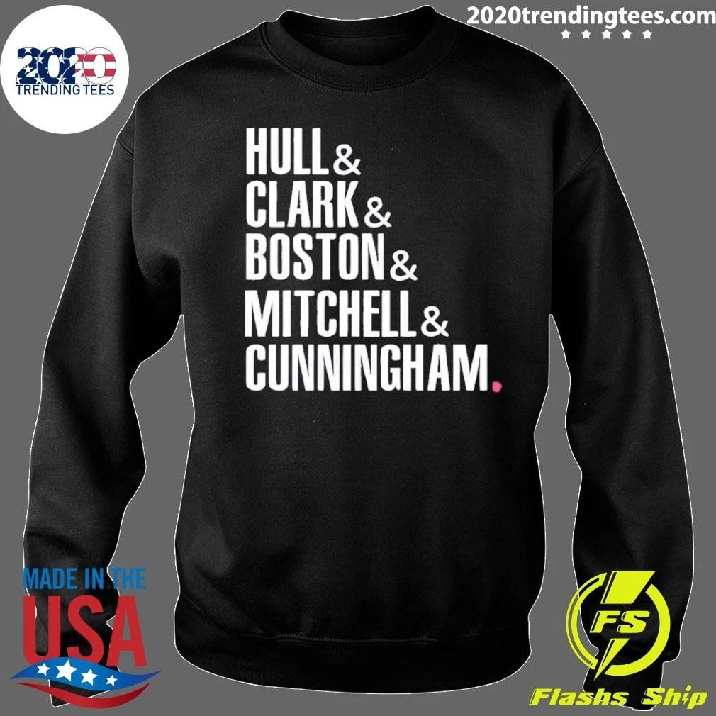 Hull Clark Boston Mitchell Cunningham Indiana Fever Basketball Wnba 2026 Shirt