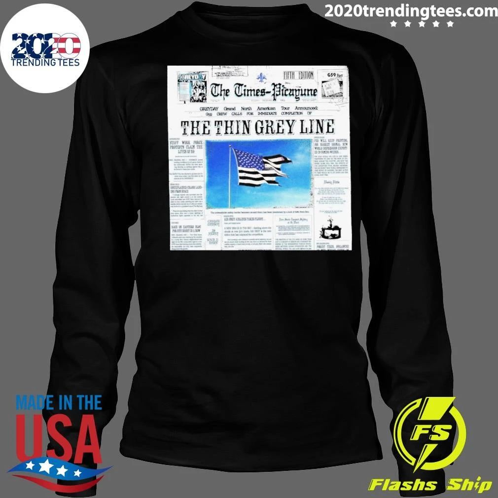 The Thin Grey Line Single Cover Shirt
