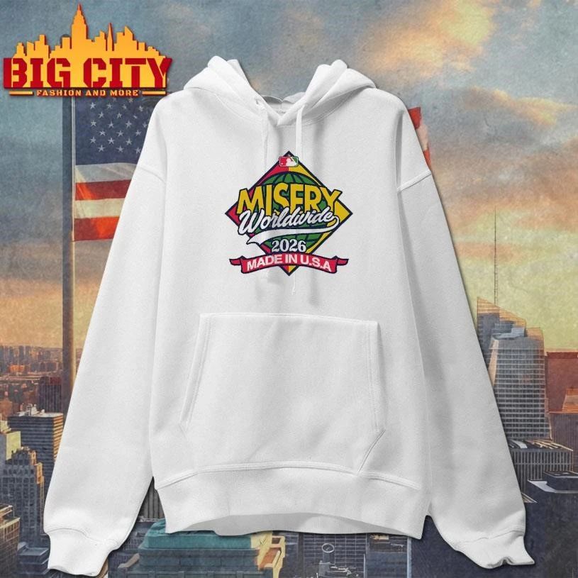 Vintage Misery Worldwide 2026 Made In USA Diamond Baseball T Shirt