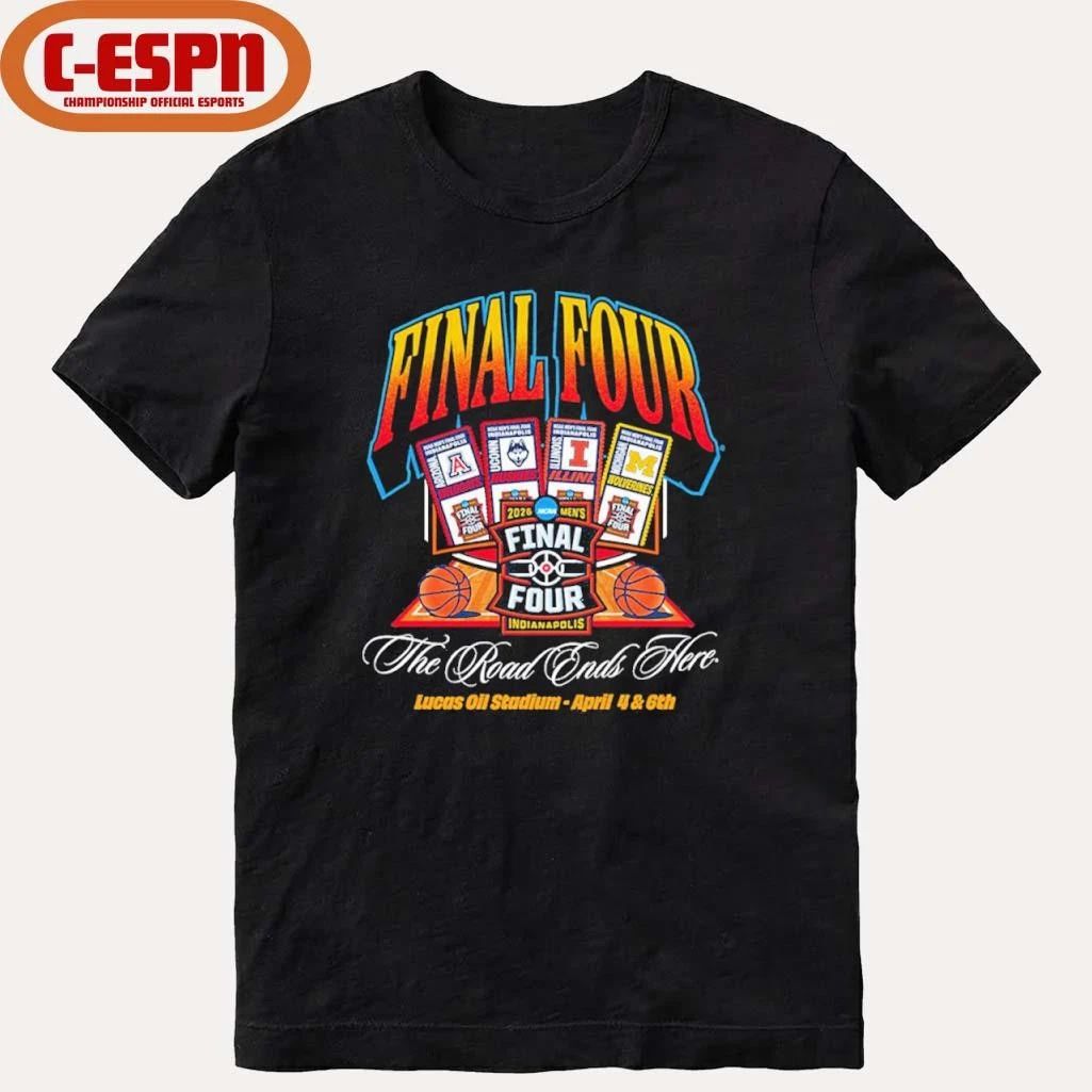 2026 Men’s Basketball Final Four Mascot Parachute Shirt