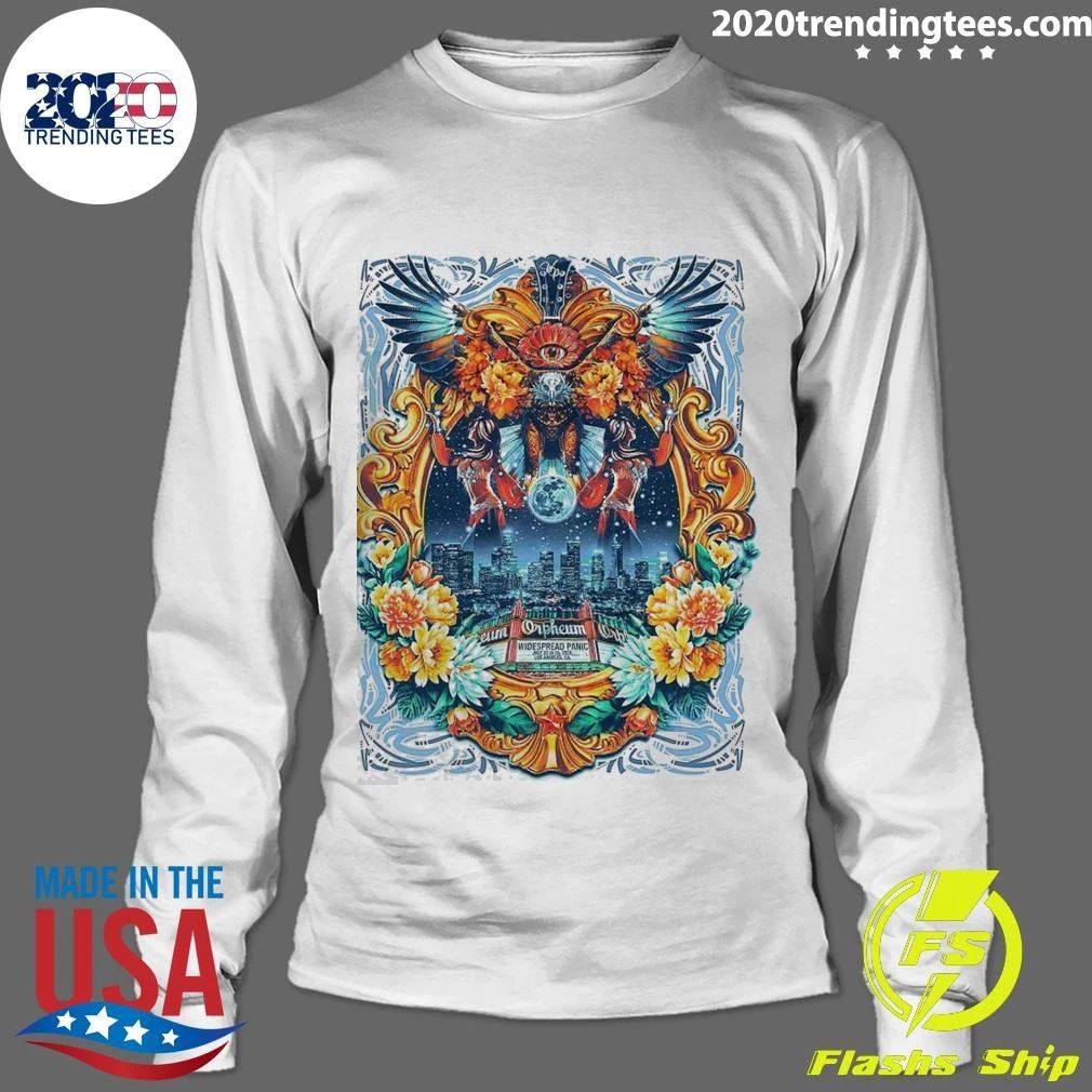Widespread Panic Los Angeles CA At The Orpheum Theatre On July 23 24 25 2026 Shirt