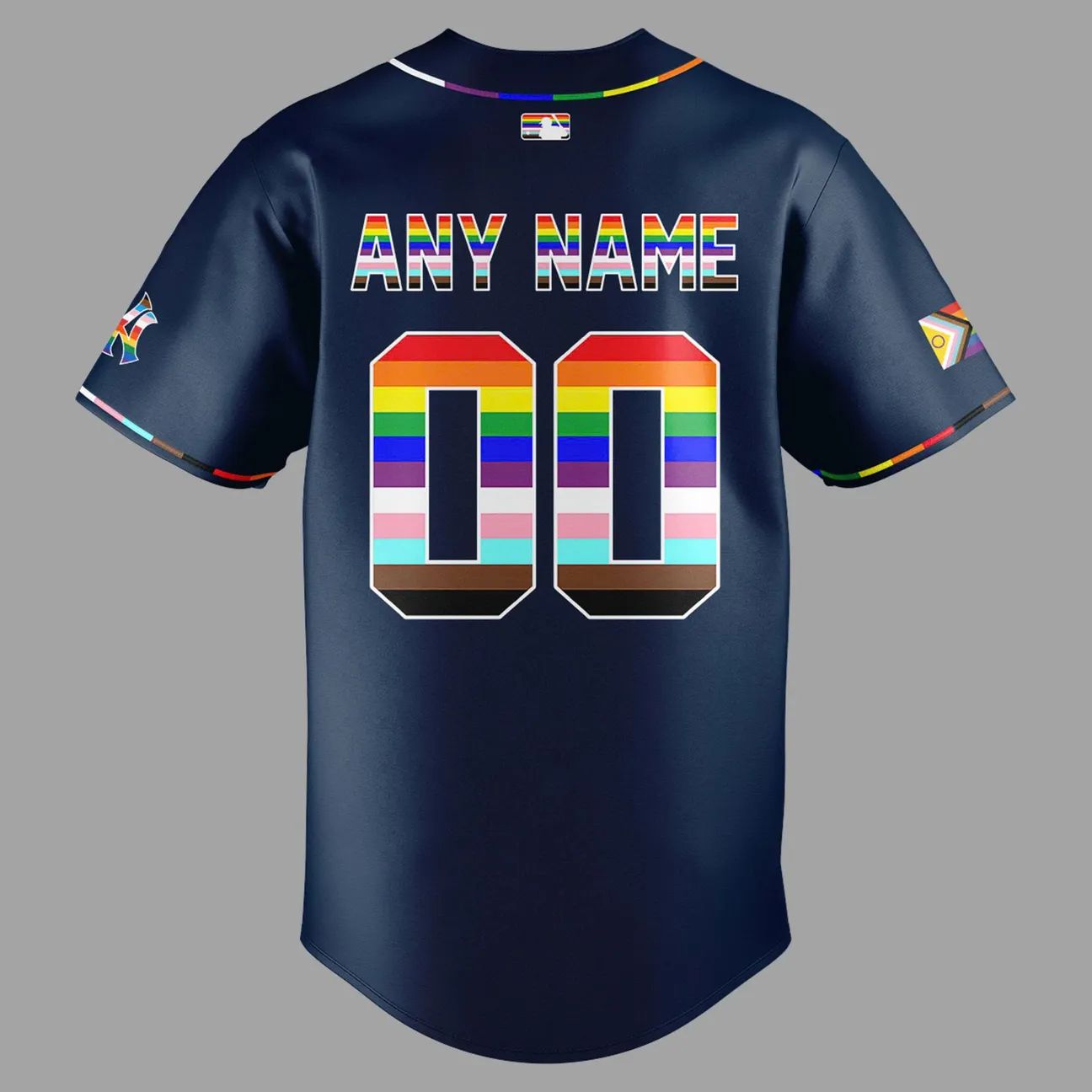 New York Yankees Celebrating Pride Month Baseball Jersey