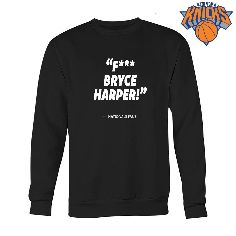 F Bryce Harper Funny Nationals Fans Baseball Shirt