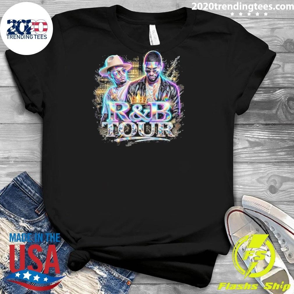 Bundle Chris Brown Usher Raymond R&B Tour Shirt