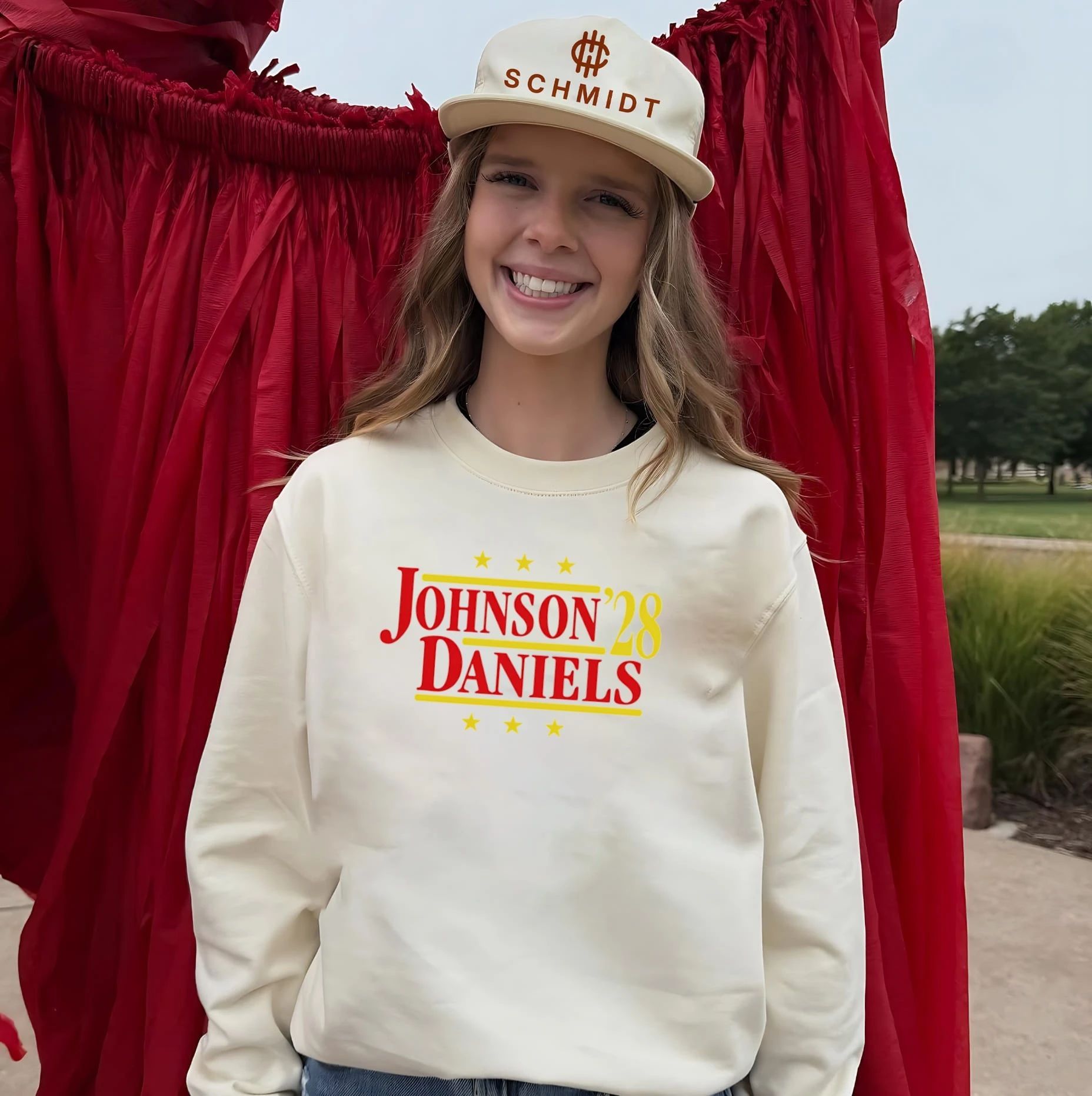 Johnson and Daniels ’28 Atlanta Hawks Campaign shirt