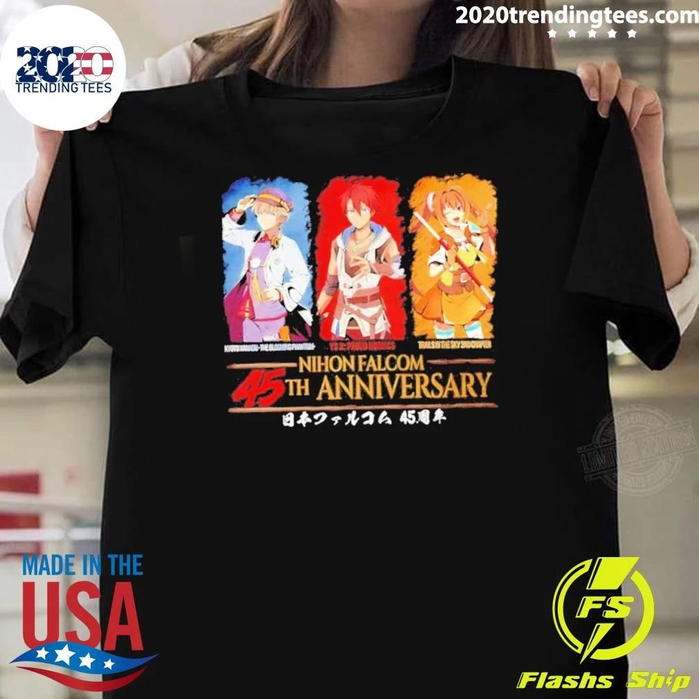 Nihon Falcom 45th Anniversary Key Art Variant Shirt