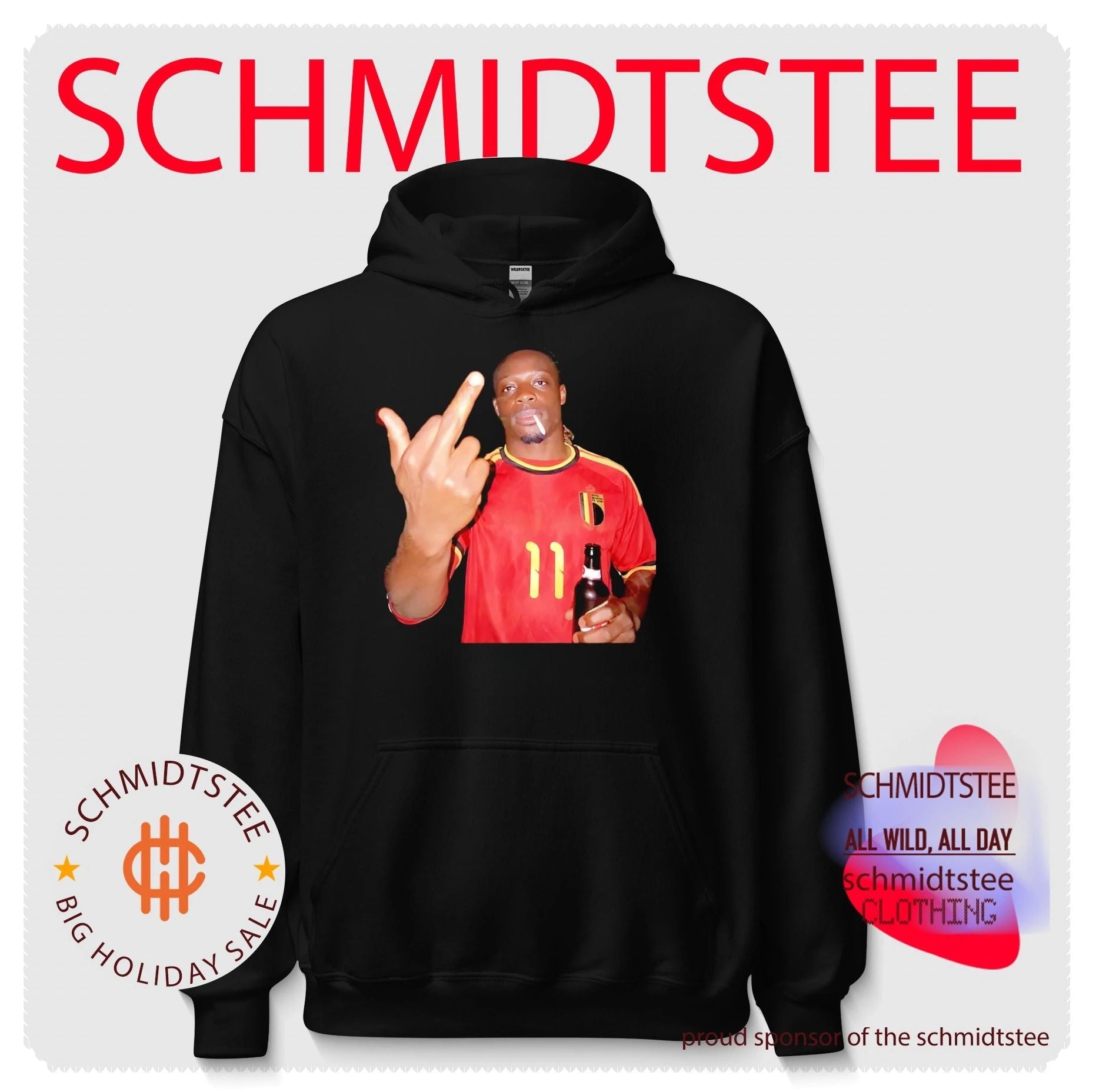 Romelu Lukaku Belgium National Team Soccer Legend middle finger shirt
