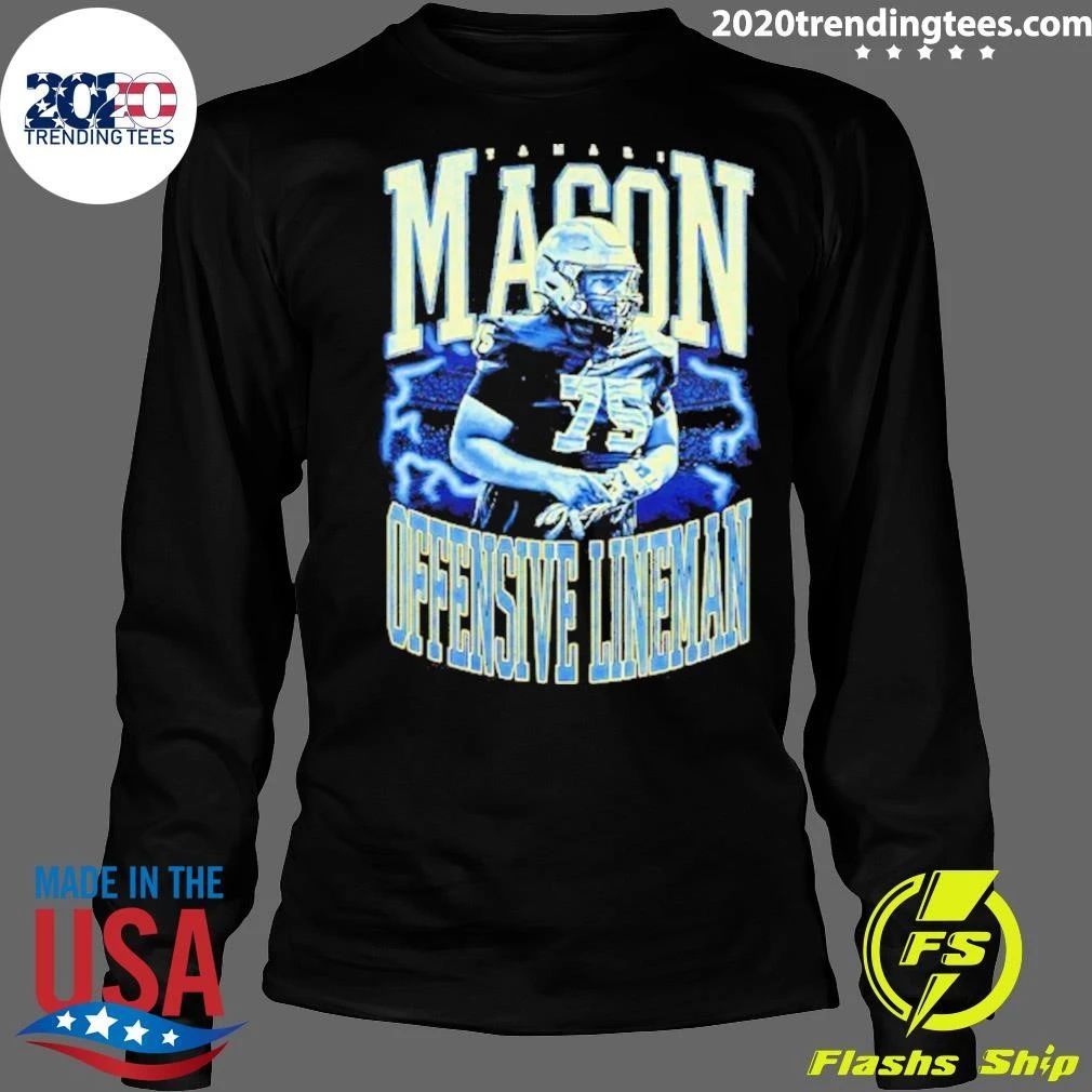 Tamari Mason Offensive Lineman Football Shirt