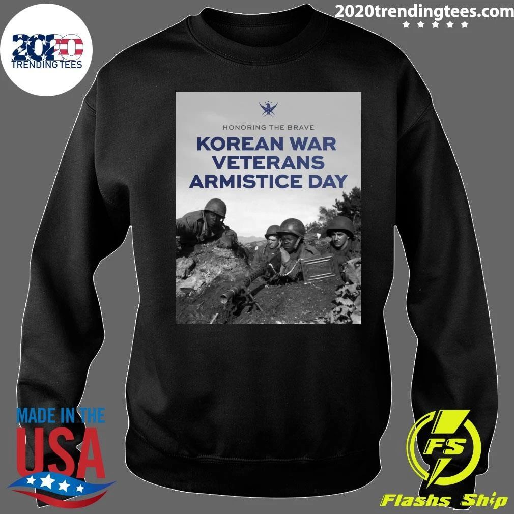 Honoring The Brave Korean War Veterans Armistice Day Shirt