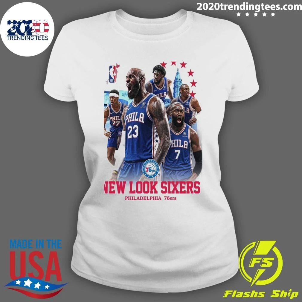 The New Look Sixers Philadelphia 76ers Nba 2026 Home Decor 2026 Shirt