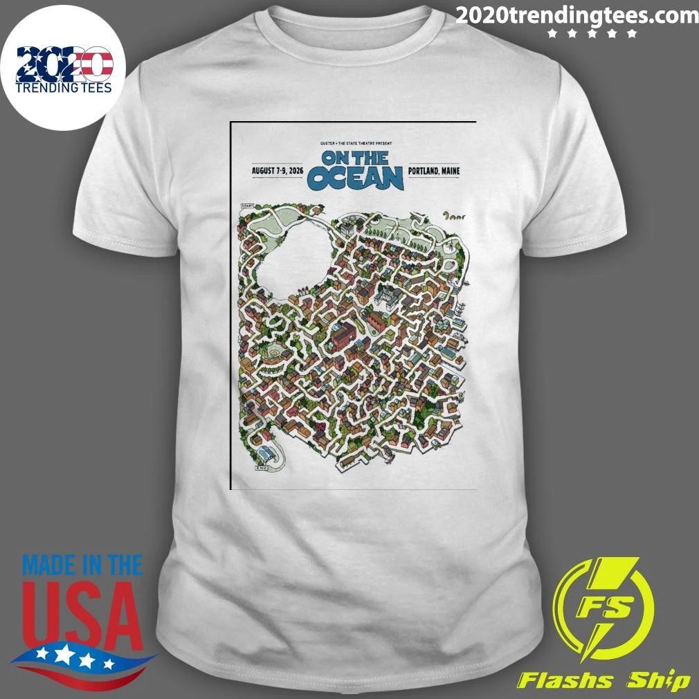 Guster State Theatre Portland Maine August 7–9 2026 Shirt
