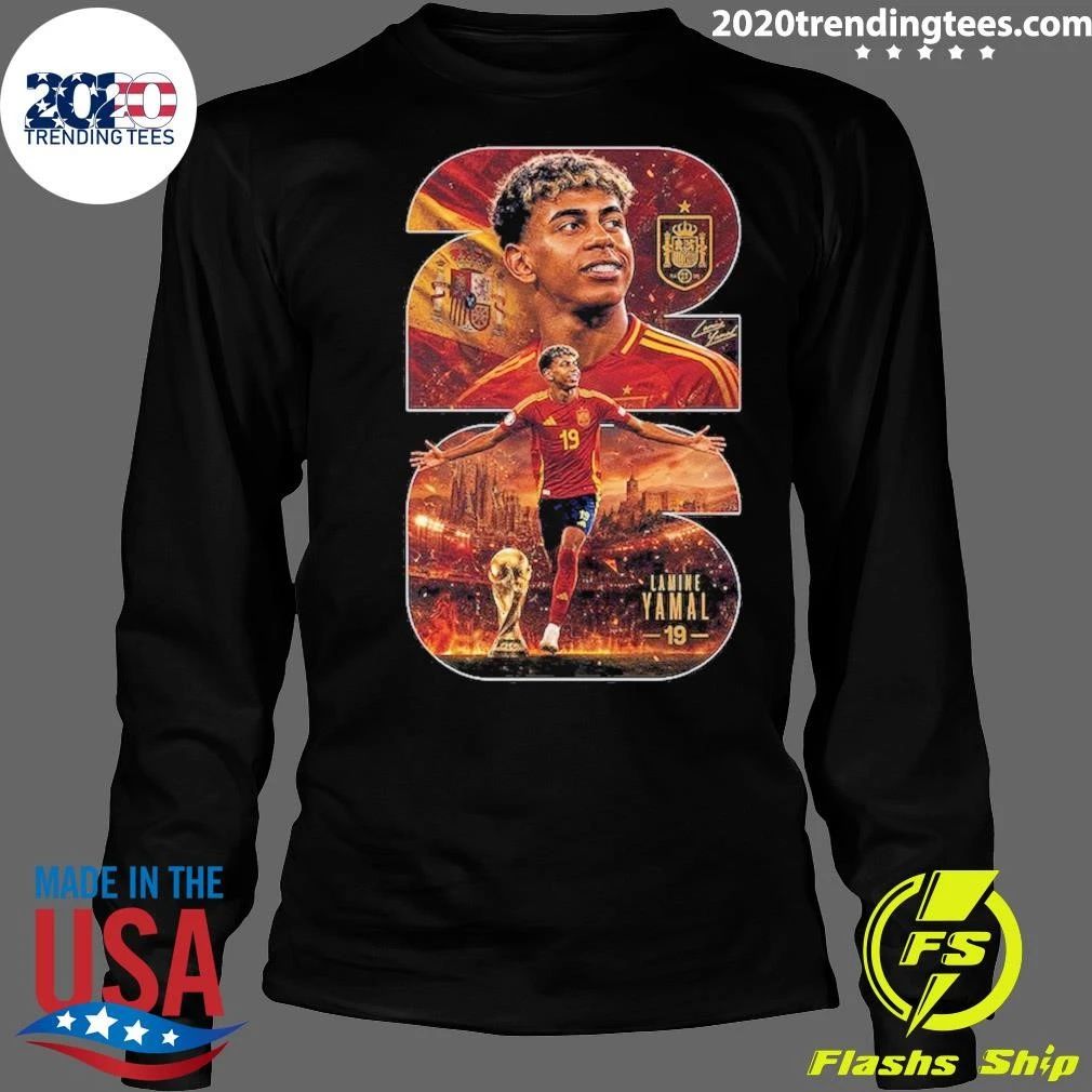 Yamal World Cup 2026 Spain Graphic Shirt