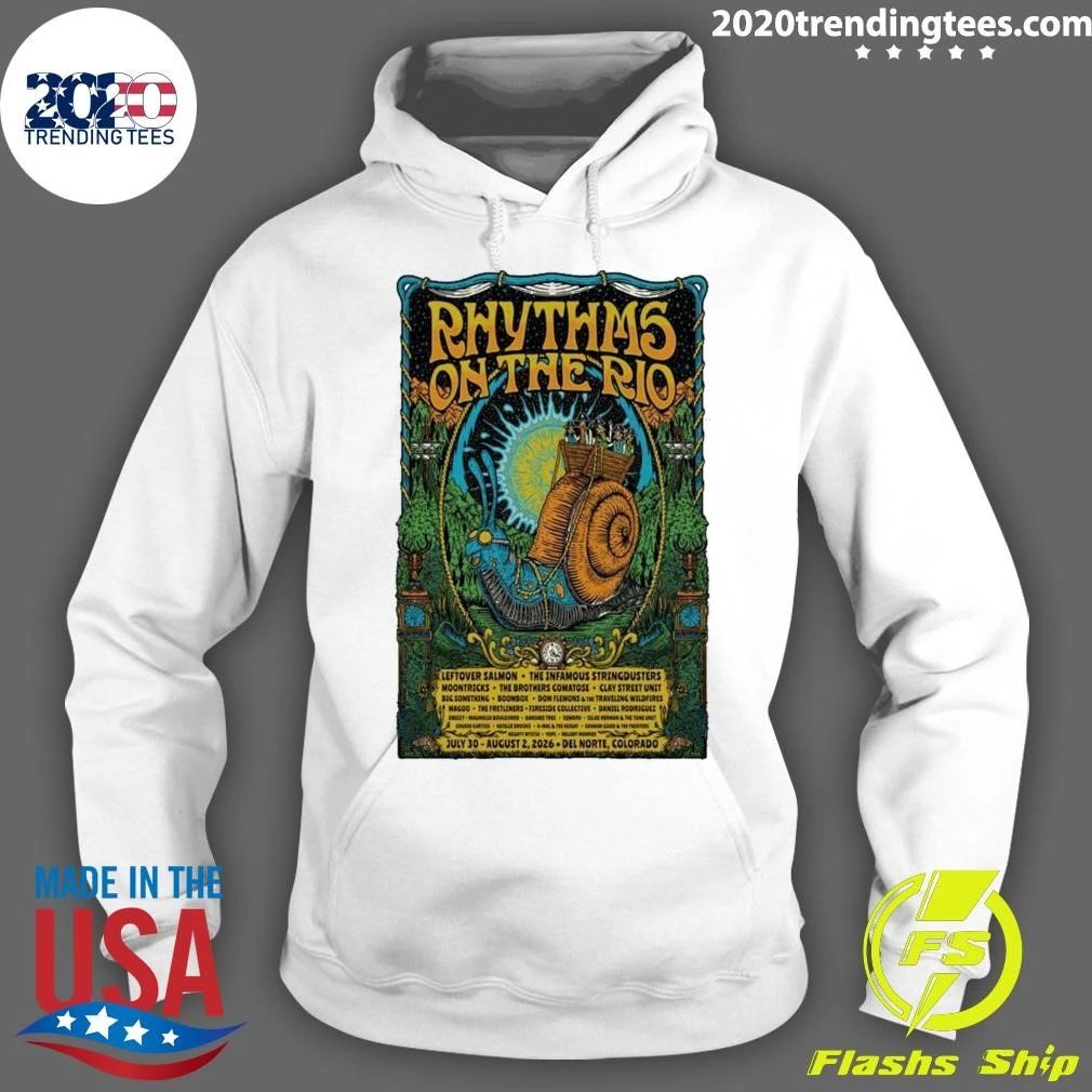 Rhythms On The Rio In Del Norte Co On Jul 30-aug 2 2026 Event Poster Shirt