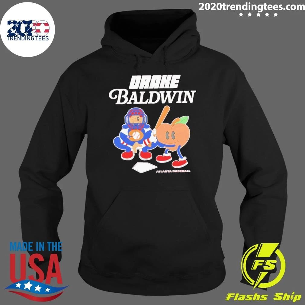 Drake Baldwin Atlanta Braves Mlb Animated Players Shirt