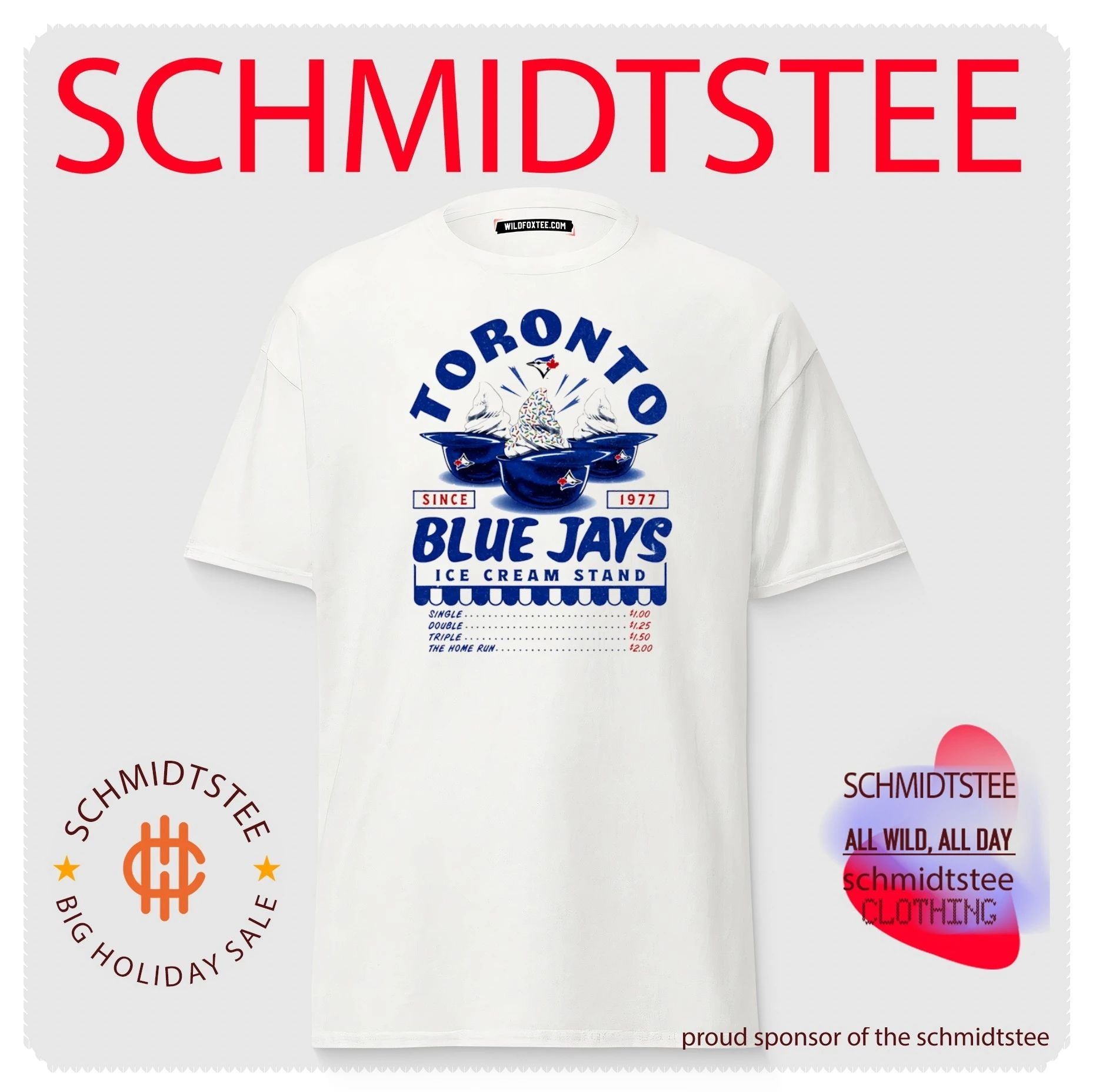 Toronto Blue Jays Ice Cream Stand shirt
