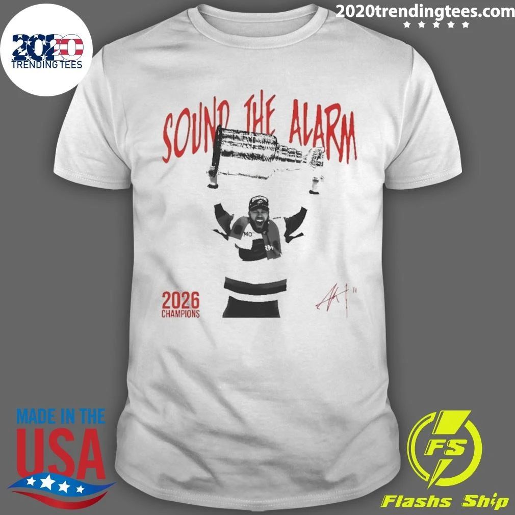 Carolina Hurricanes Stanley Cup Sound The Alarm 2026 Champions Shirt
