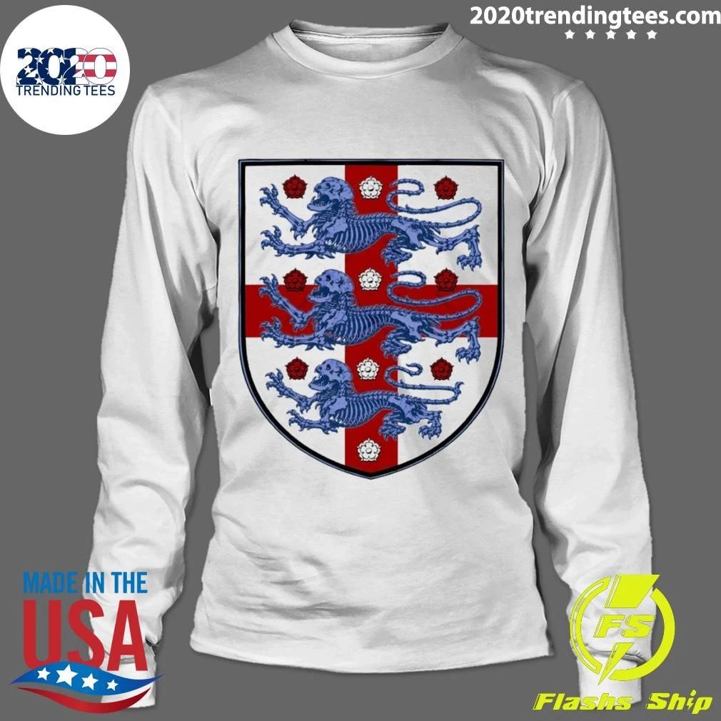 England Death Brigade Three Lions England Soccer World Cup 2026 Shirt