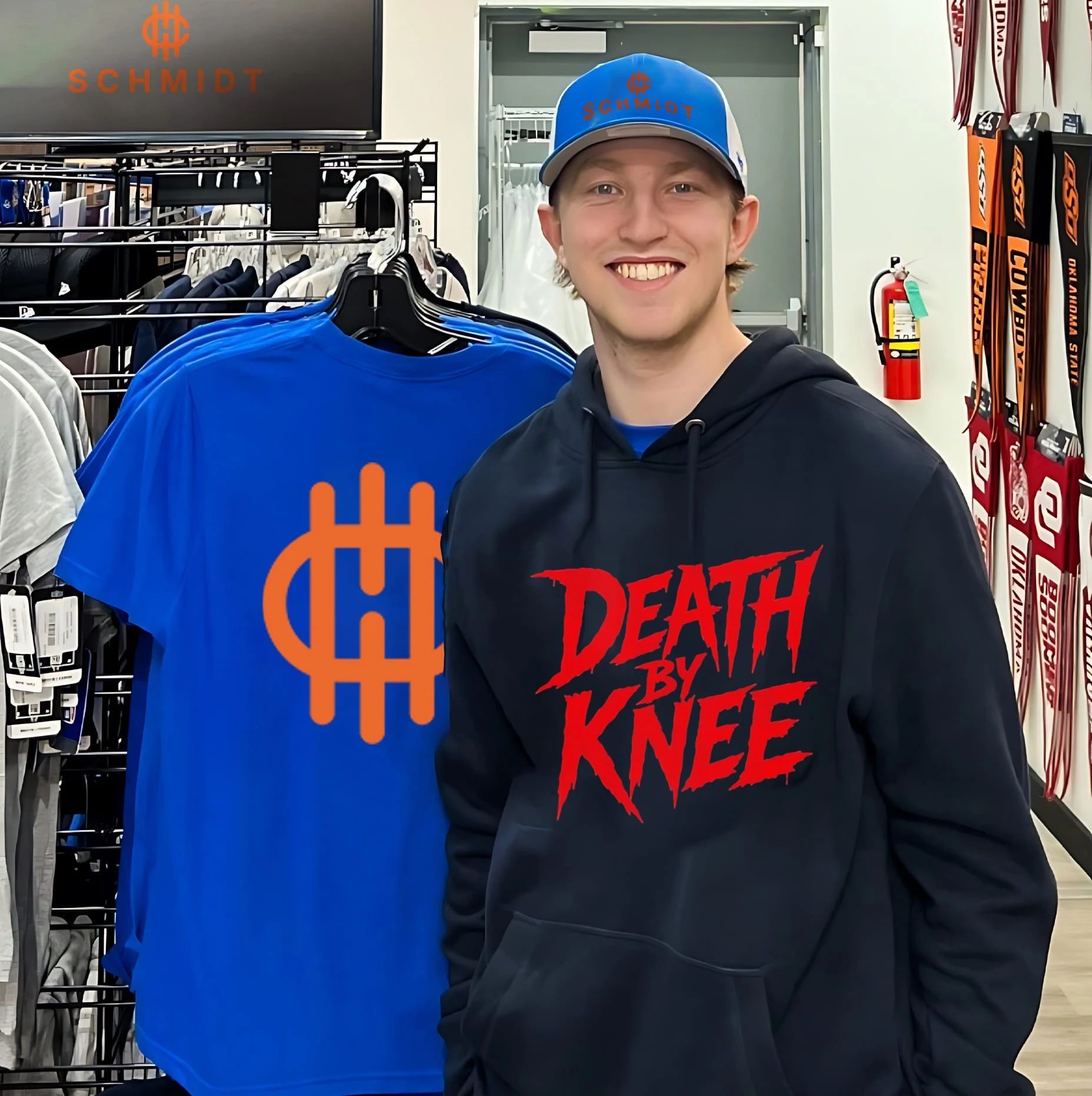 Tony Clash death by knee DBK shirt