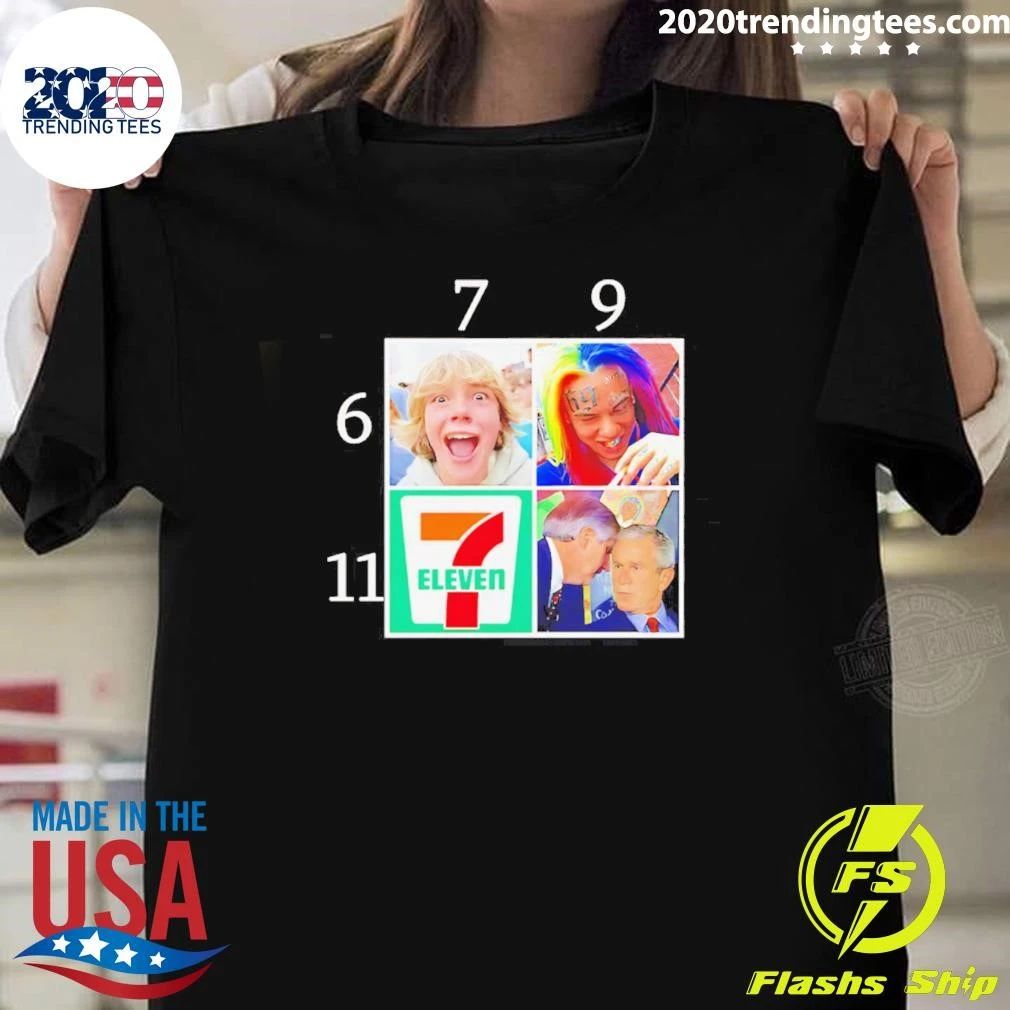 67 69 711 911 Funny Shirt