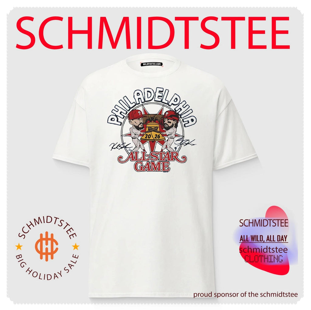 Philadelphia Phillies Bryce Harper & Kyle Schwarber MLB All-Star Game Signature shirt