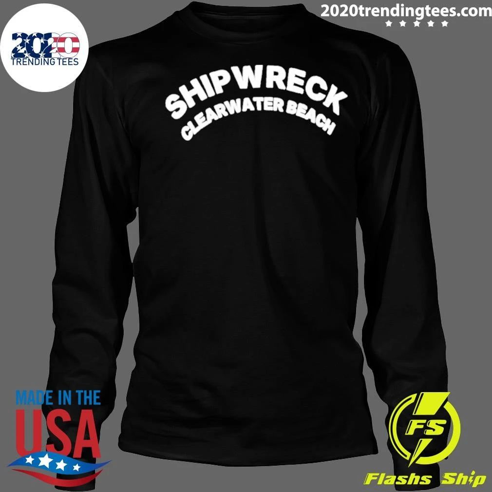 Shipwreck Clearwater Beach Florida Vacation Shirt