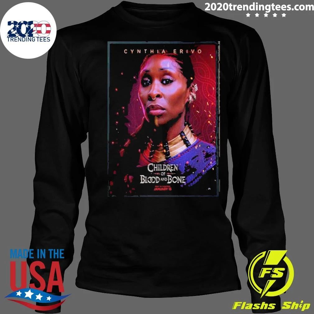 Children of Blood and Bone Admiral Kaea Character Poster In Theatres On January 15 2027 Shirt