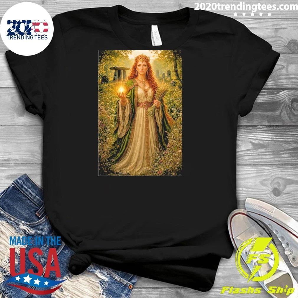 Aine Fine Celtic Goddess of Summer, Love and Solar Light Shirt