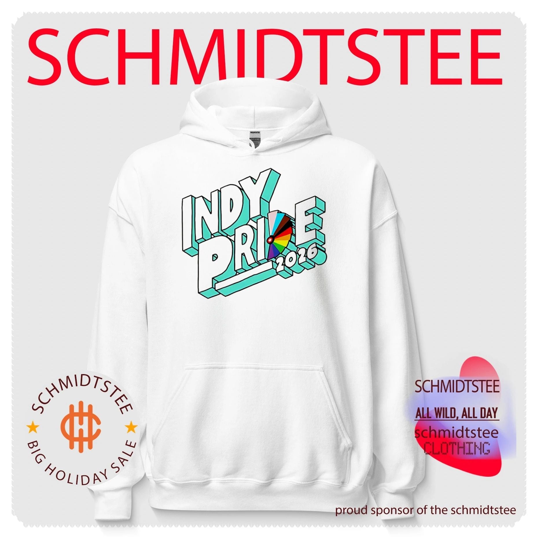 Indy pride 2026 indie graphic shirt