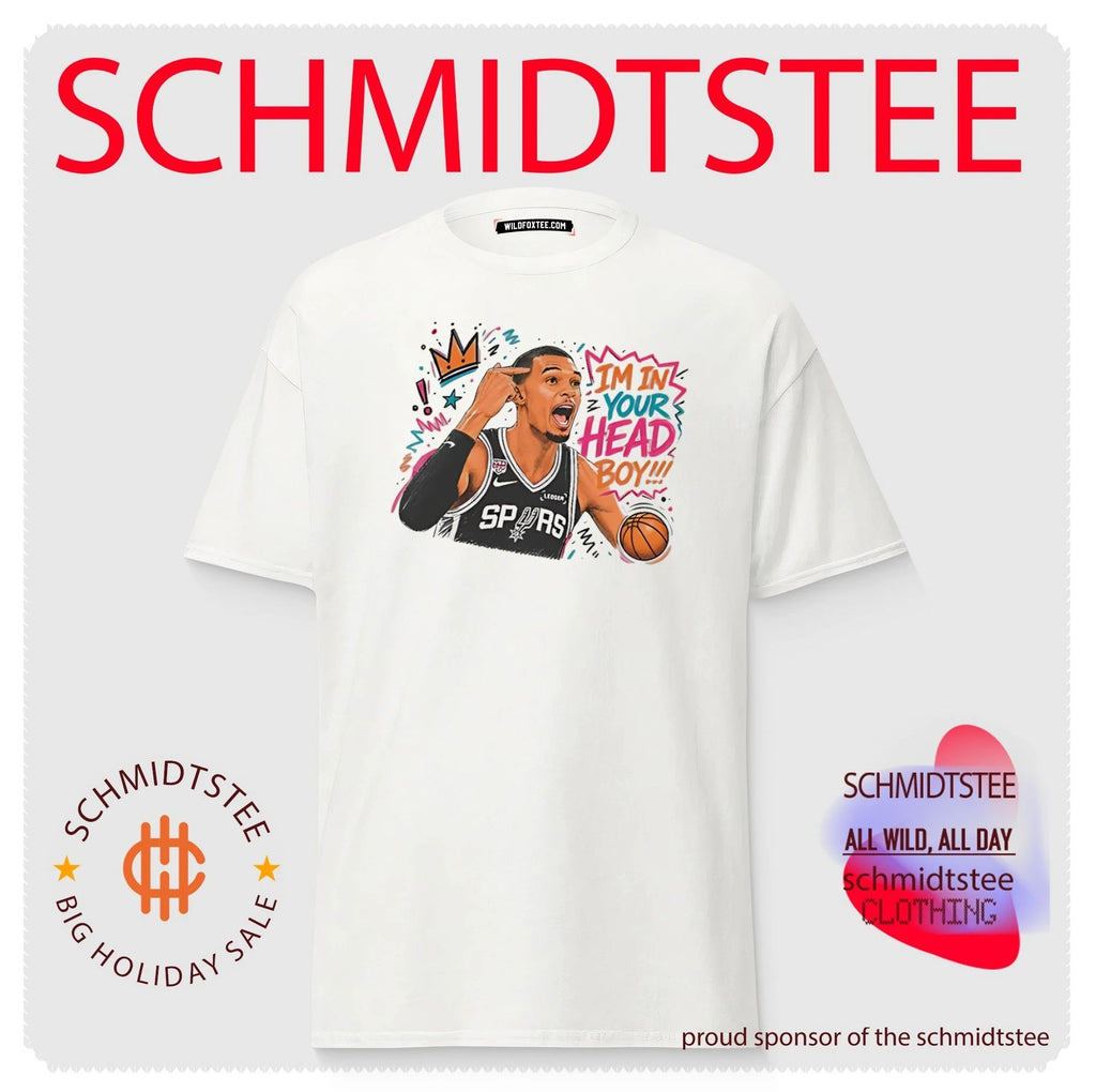 San Antonio Spurs Victor Wembanyama I’m in your head boy shirt