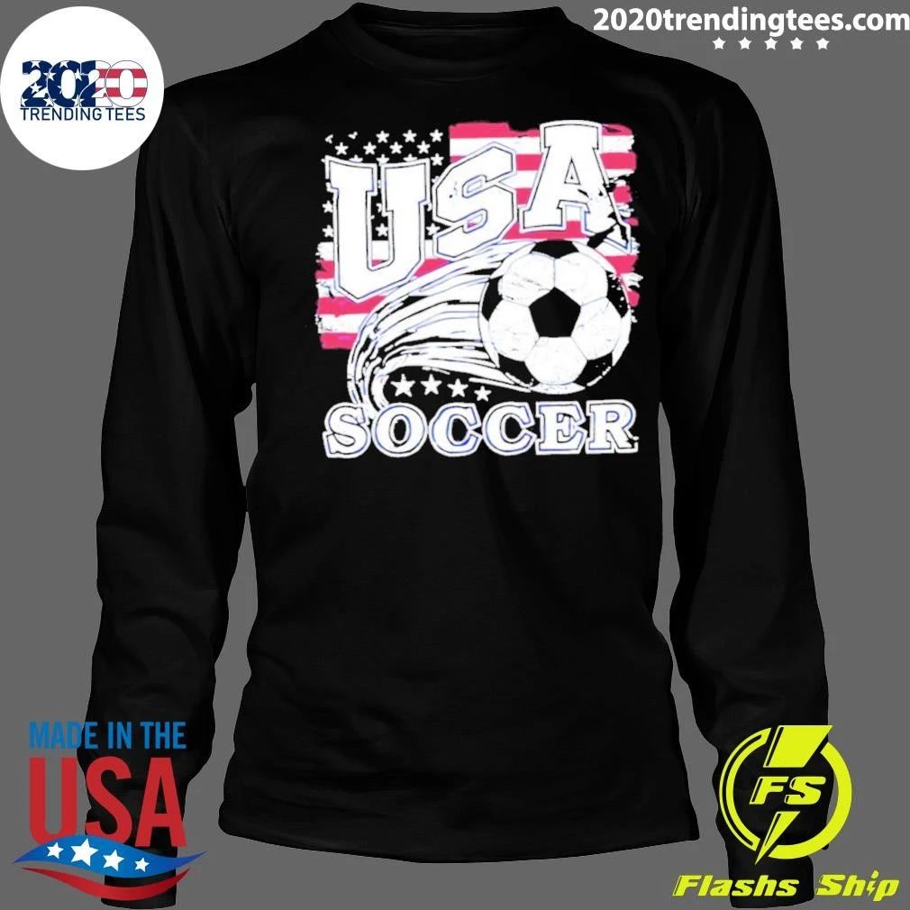 Usa Soccer Heritage Vintage Shirt