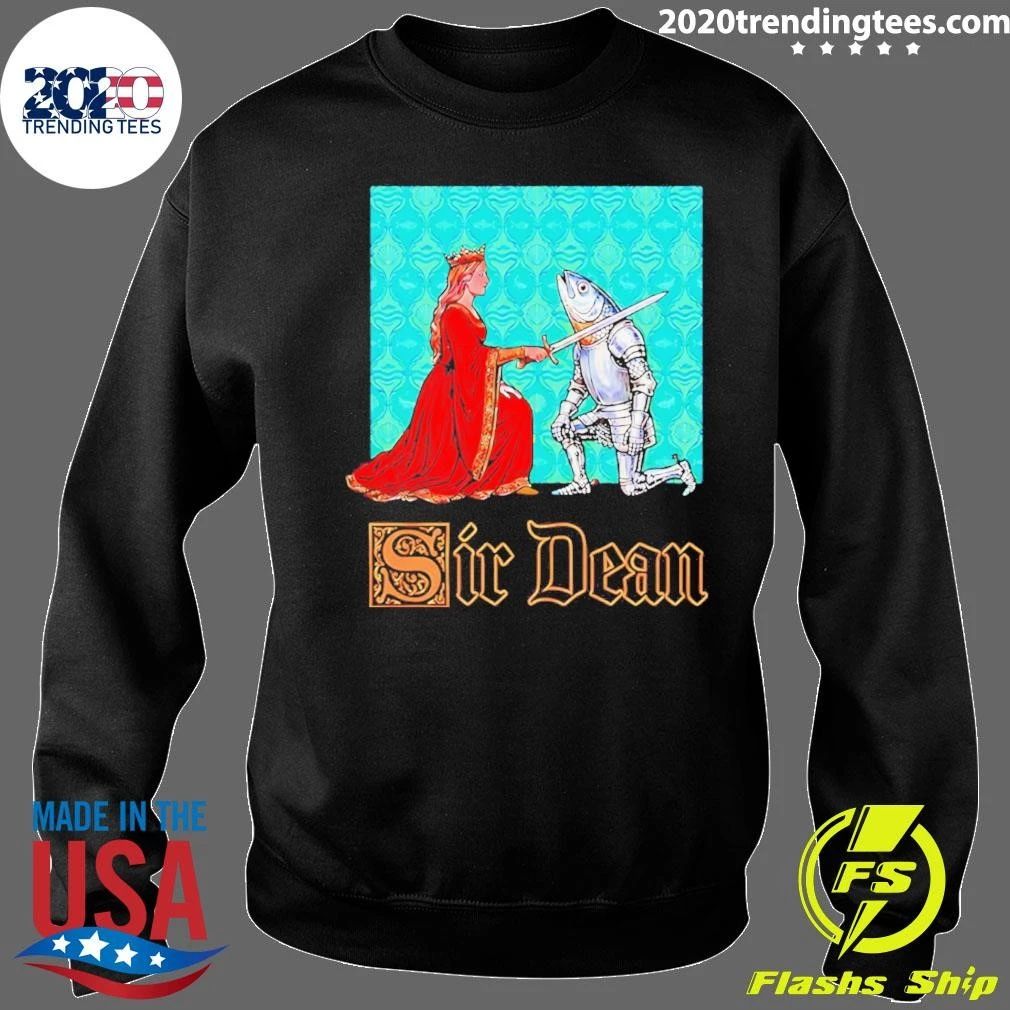 Sir Dean Knight Fish Knighting Medieval Shirt