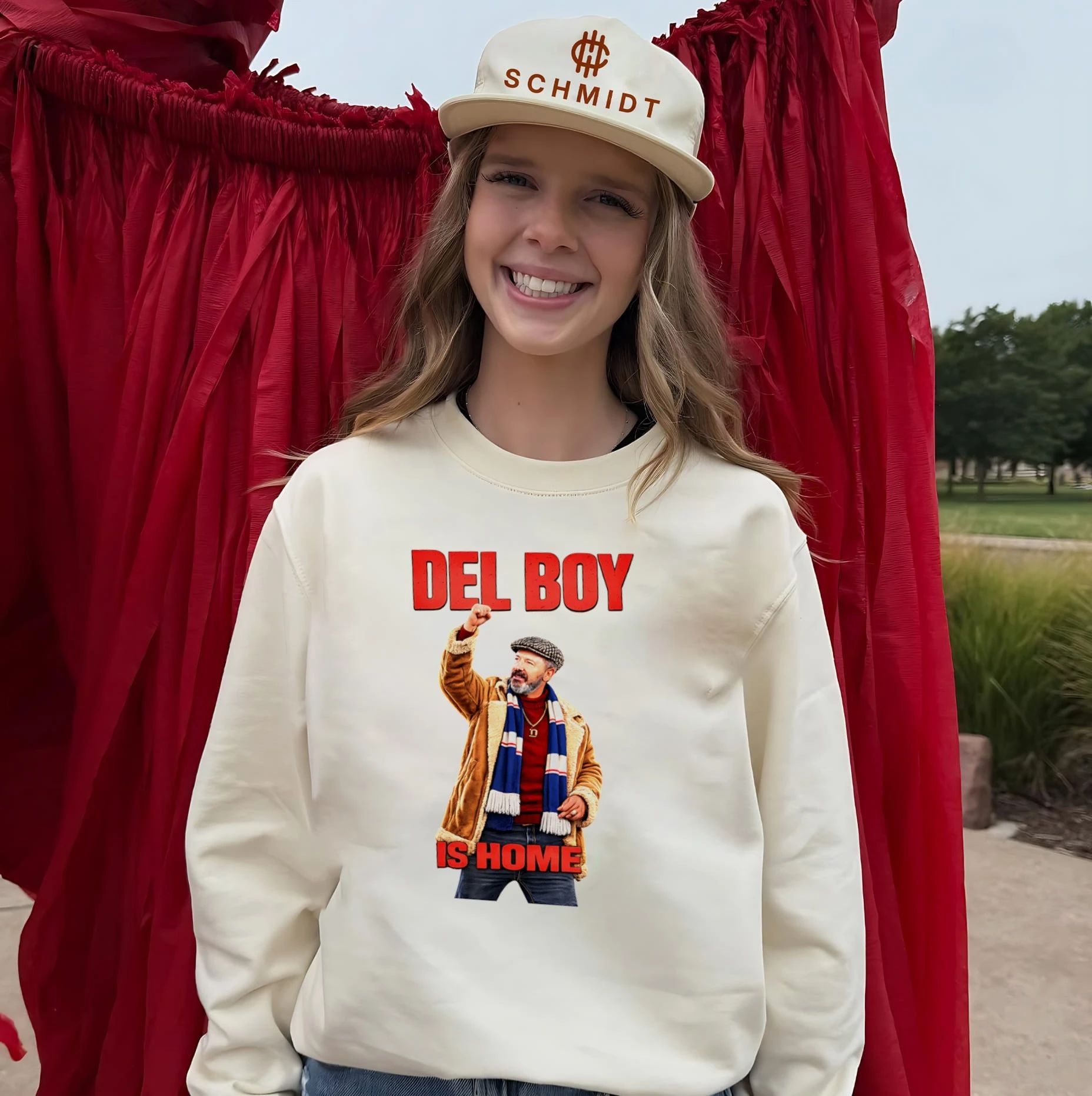 Del Boy Is Home Rangers Football Only Fools and Horses shirt
