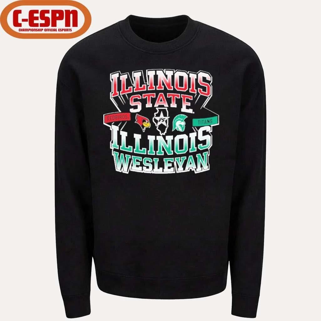 Illinois Wesleyan Redbirds vs Illinois Wesleyan Titans Basketball Shirt