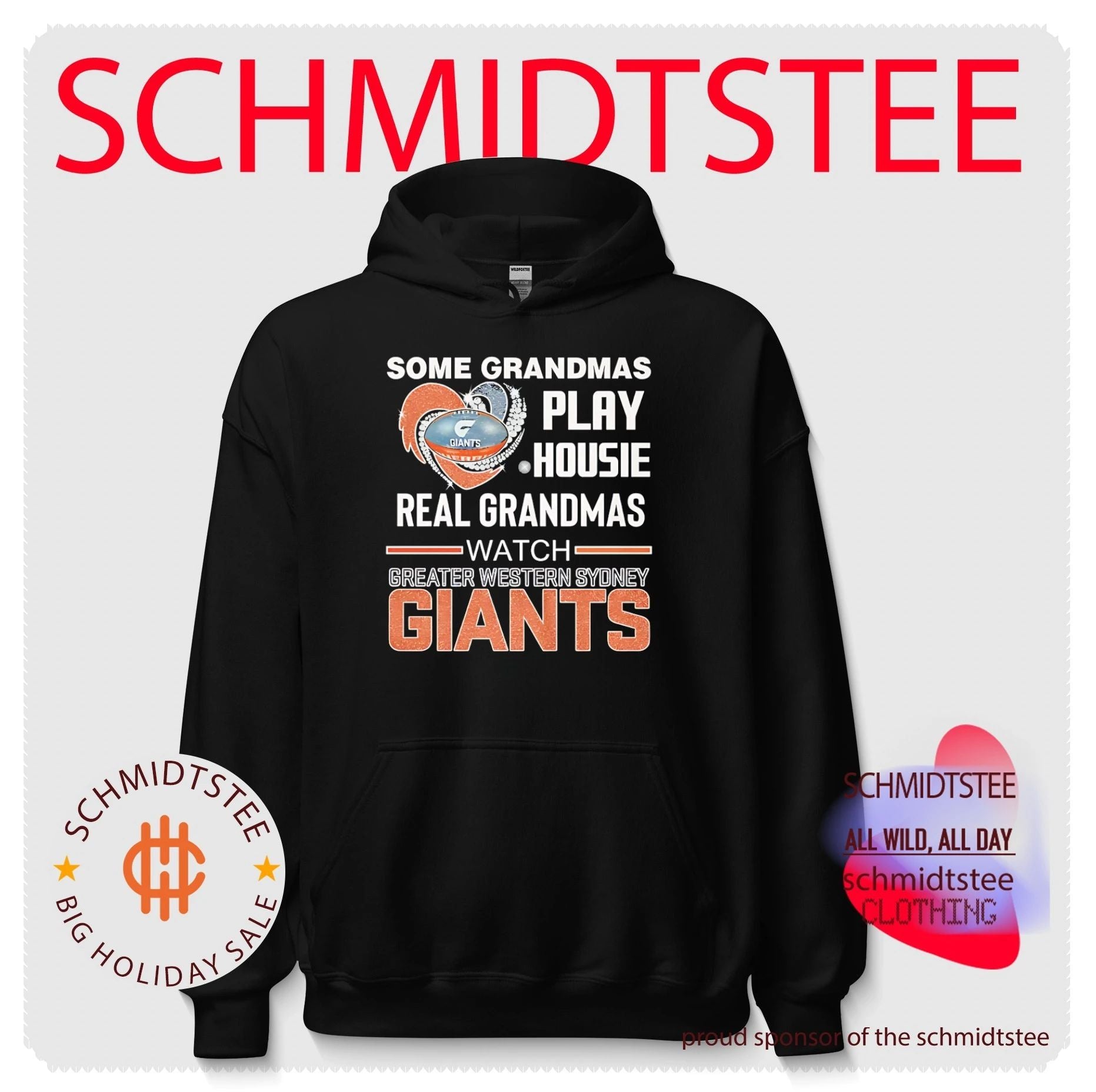 Some grandmas play housie real grandmas watch Greater Western Sydney Giants shirt