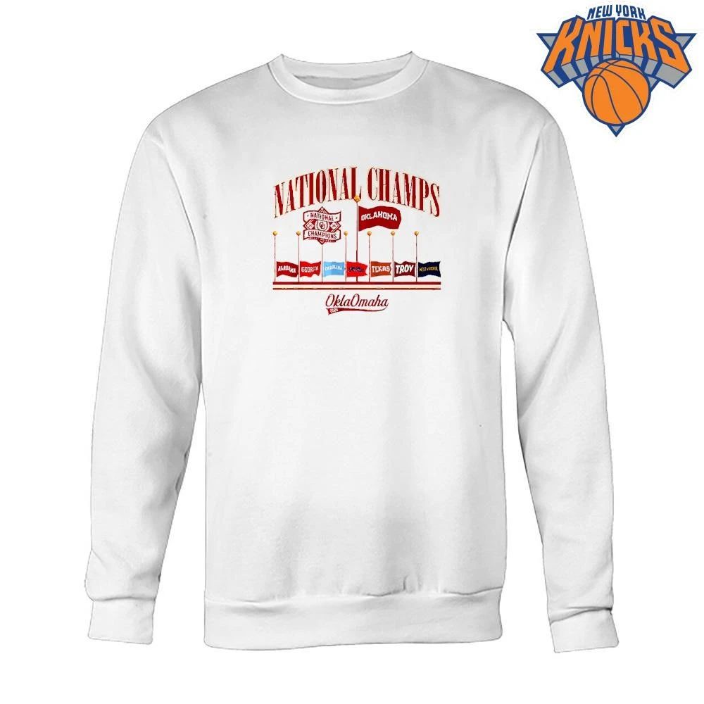 Oklahoma Sooners Baseball 2026 NCAA National Champions Omaha Flags OklaOmaha Shirt