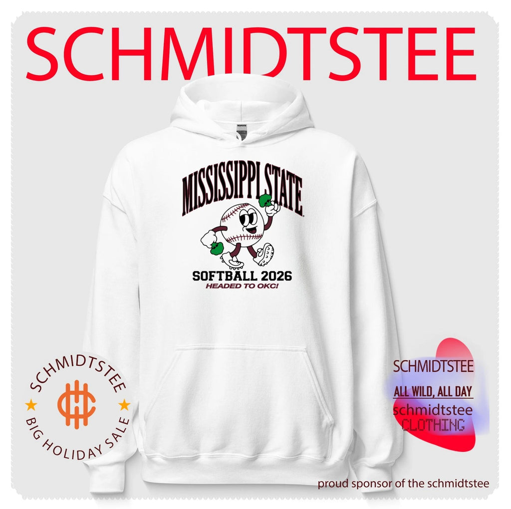 Mississippi State Softball 2026 Headed to OKC Broccoli Softball shirt