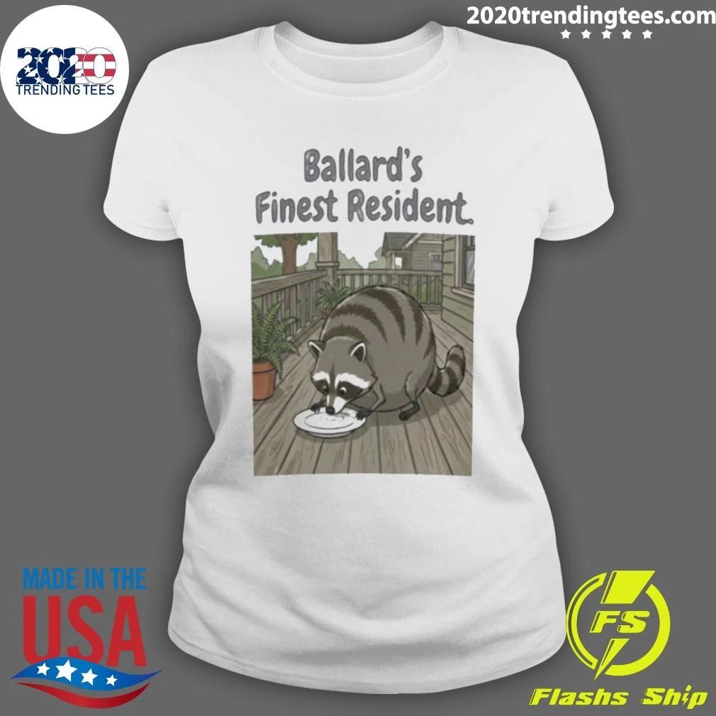 Raccoon Jimothy Ballard’s Finest Resident Shirt