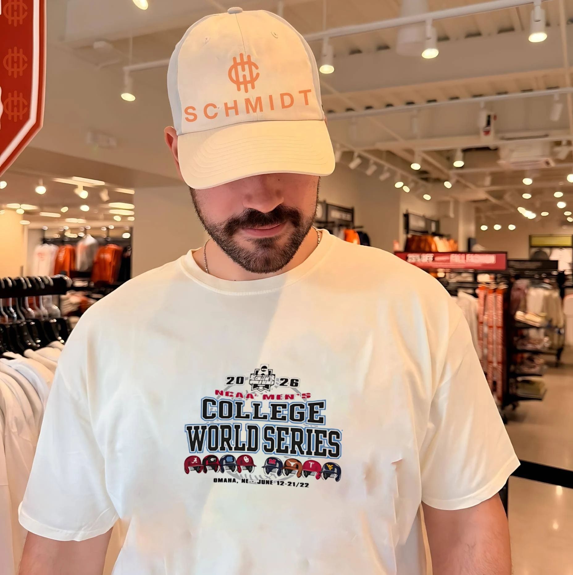 2026 NCAA Baseball Men’s College World Series Champions helmet shirt