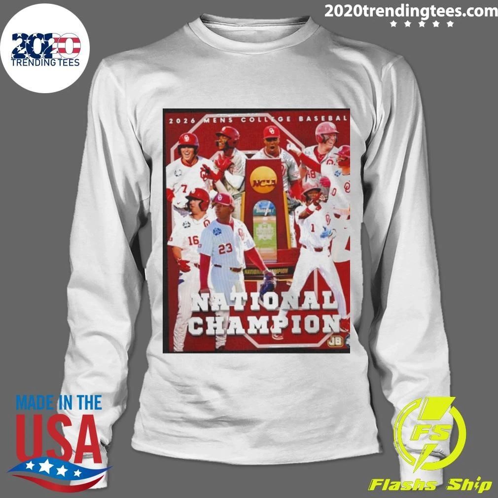 Oklahoma Sooners Mcws National Champions Poster 2026 Shirt