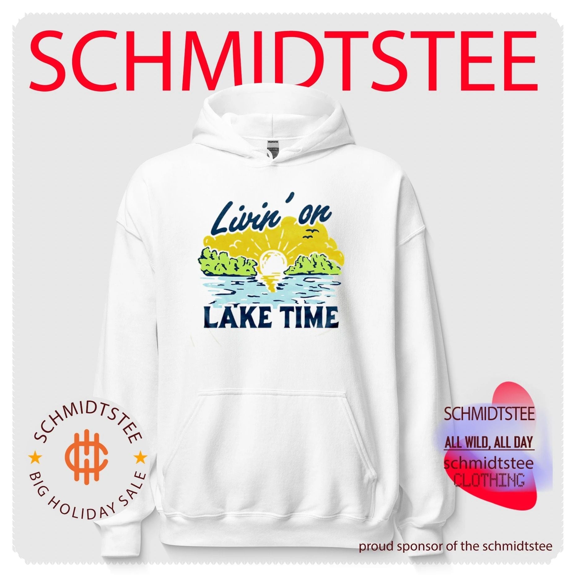 Livin’ on lake time vintage shirt