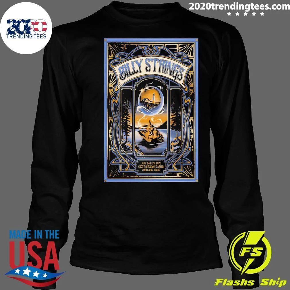 Billy Strings July 24-25 2026 Cross Insurance Arena Shirt