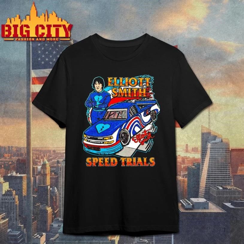 Elliott Smith Speed Trials Vintage Racing Truck Graphic Shirt