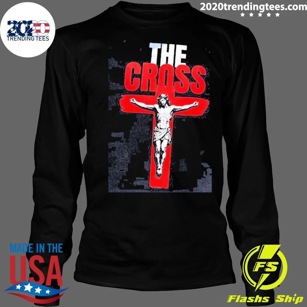 Jesus On The Cross Illustrated Shirt