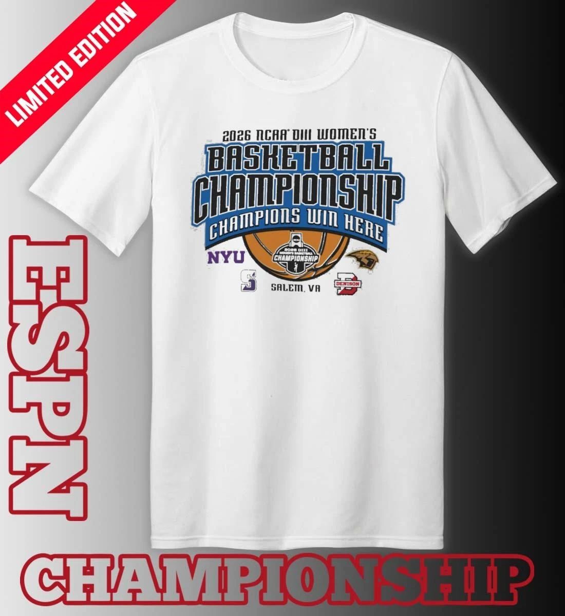 2026 NCAA DIII Women’s Basketball Championship – Final Four T-Shirt
