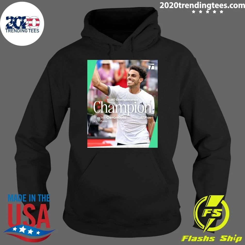 HSBC Championships Champion Francisco Cerúndolo ATP 500 Shirt