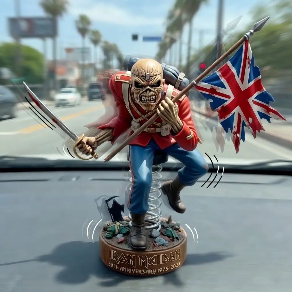 Iron Maiden 50th Anniversary Bobblehead Figurine