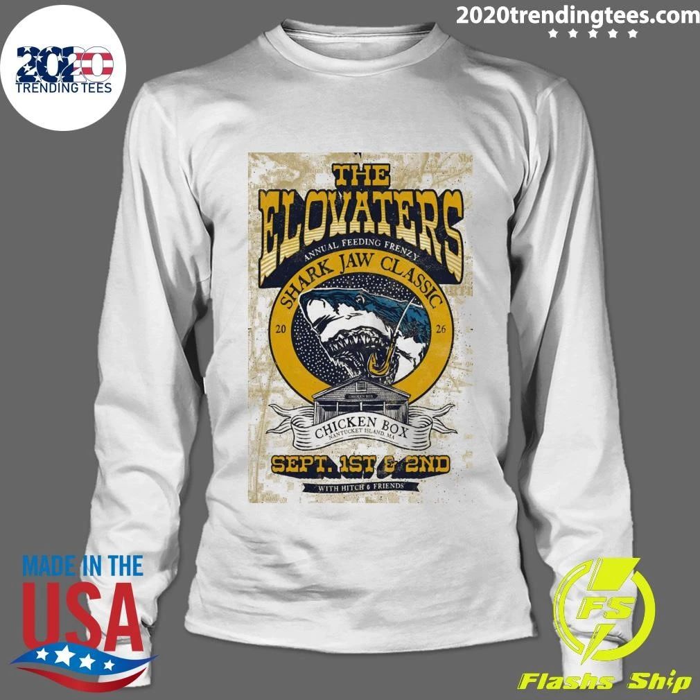 The Elovaters Annual Feeding Frenzy Shark Jaw Classic Nantucket MA, September 1-2 2026 Shirt