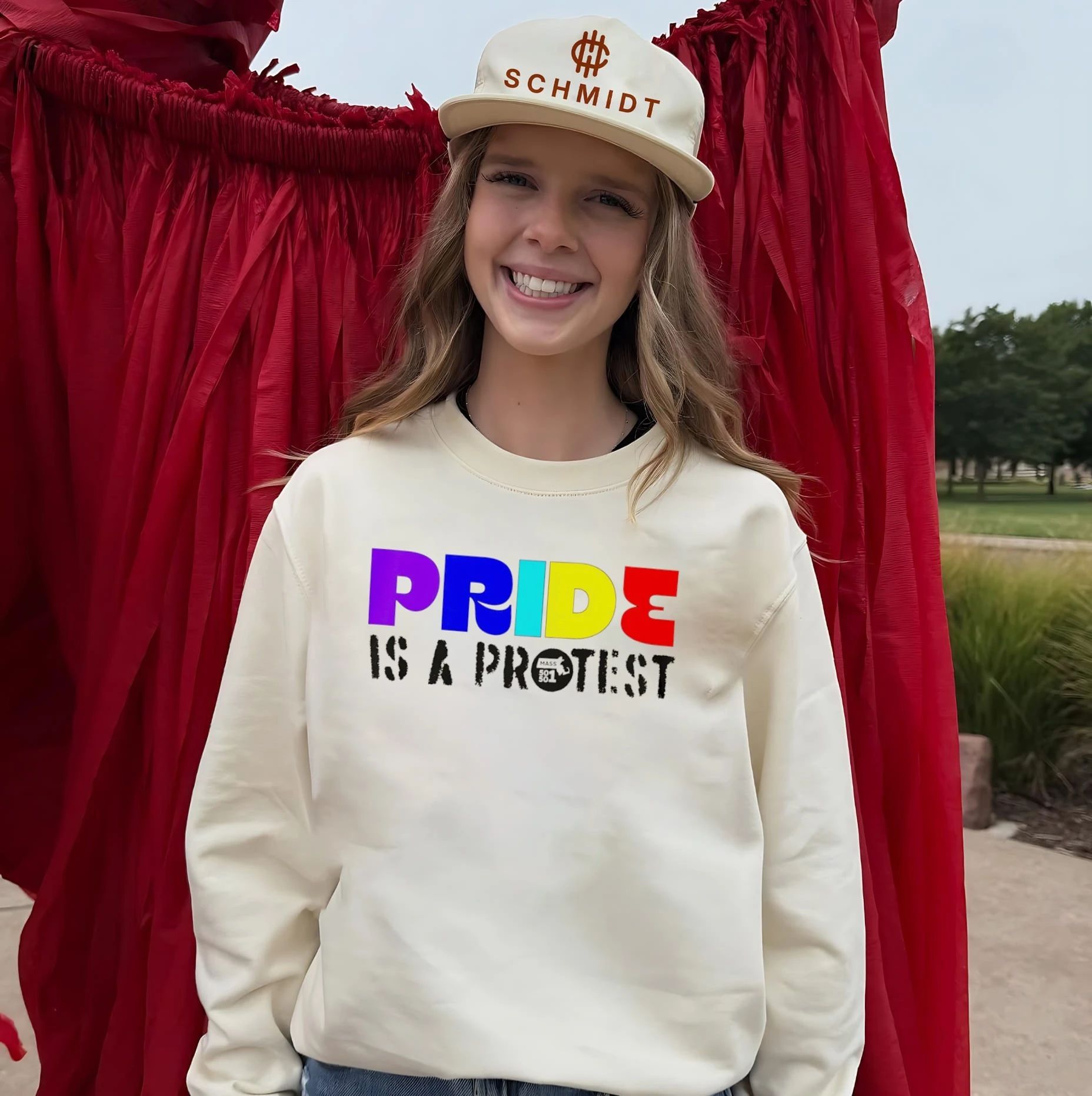 Pride Is a Protest Mass 50501 LGBTQ Rights shirt