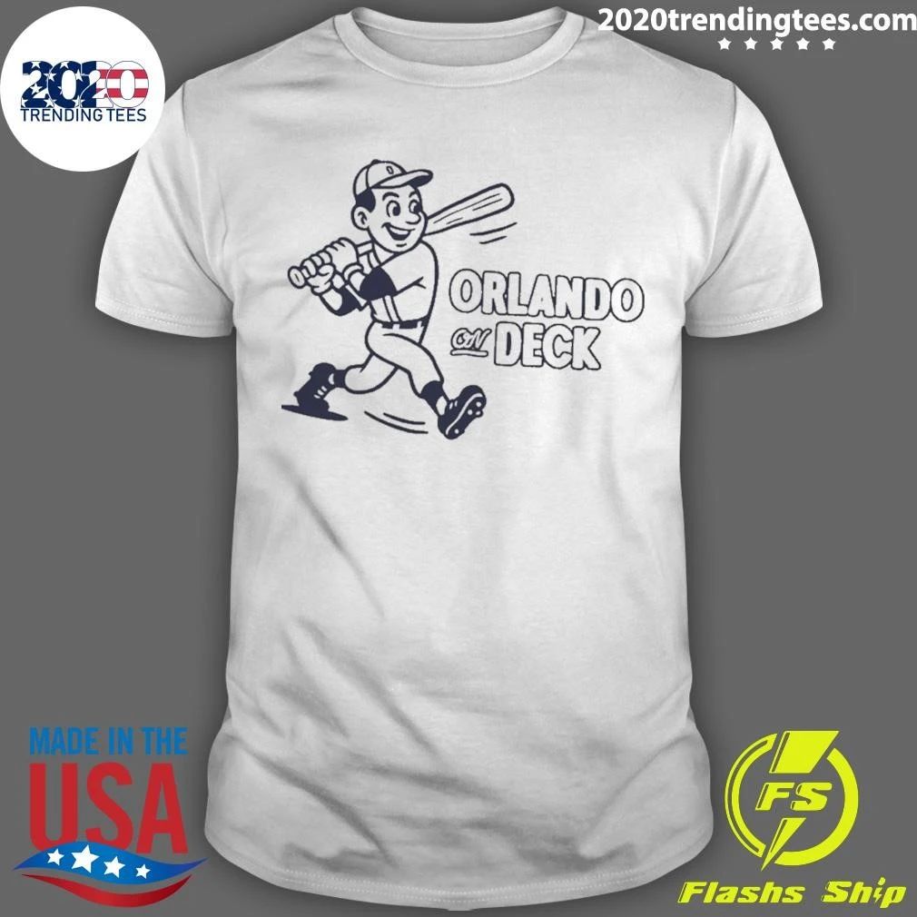 Orlando On Deck Baseball Sports Apparel Shirt